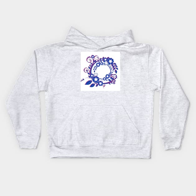 Wreath Kids Hoodie by Learner